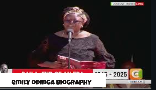 emily odinga biography